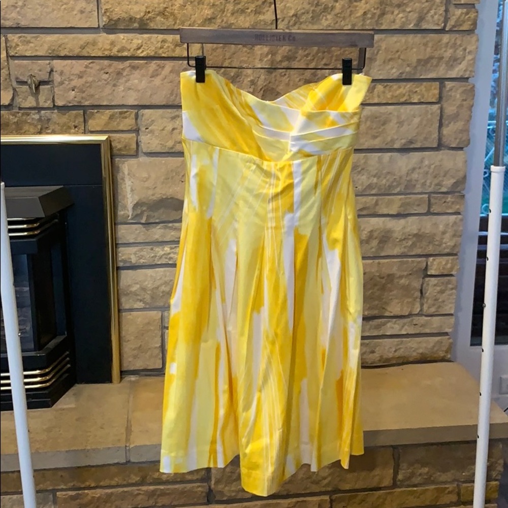 Strapless Calvin Klein Dress